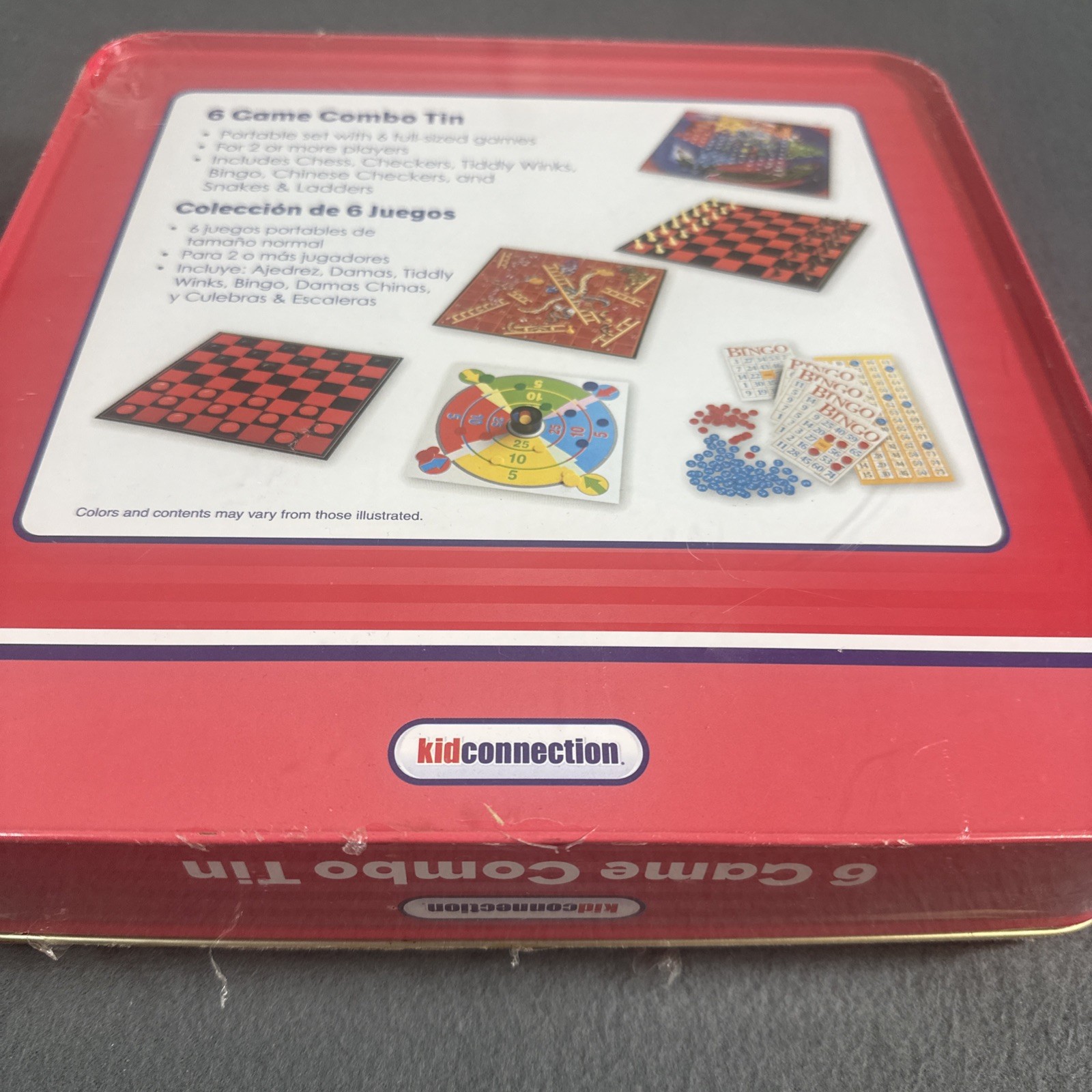 KID CONNECTION – 6 Game Combo Tin – Item #912X – New/Sealed