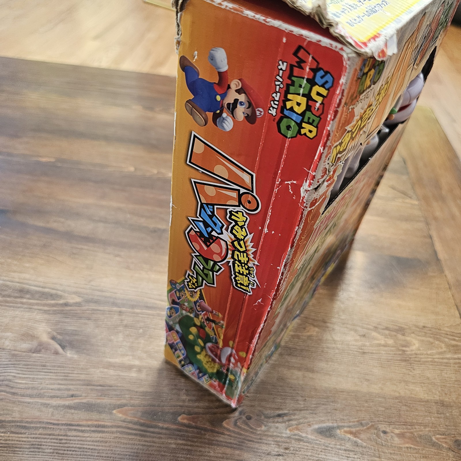 Super Mario Bite Attention Piranha Plant Game New Rare Game Complete Box Damage