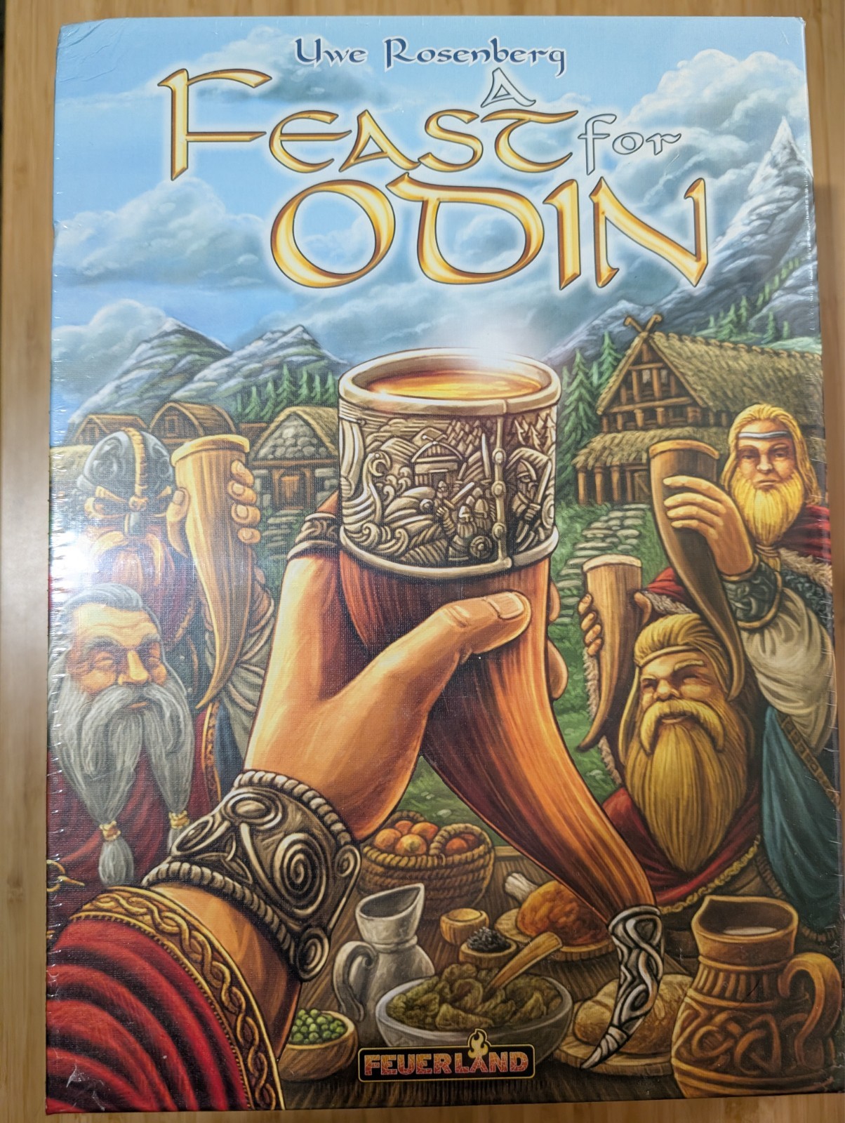 A Feast For Odin Board Game Uwe Rosenberg Z-Man Games English Sealed