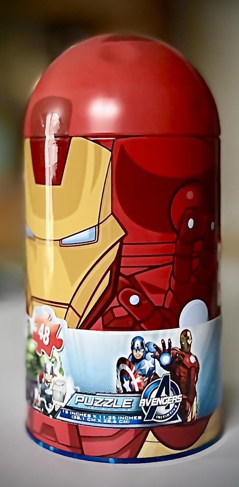 AVNEGERS IRON MAN 48 Pcs Jigsaw Puzzle HULK New COLLECTIBLE Tin MARVEL superhero