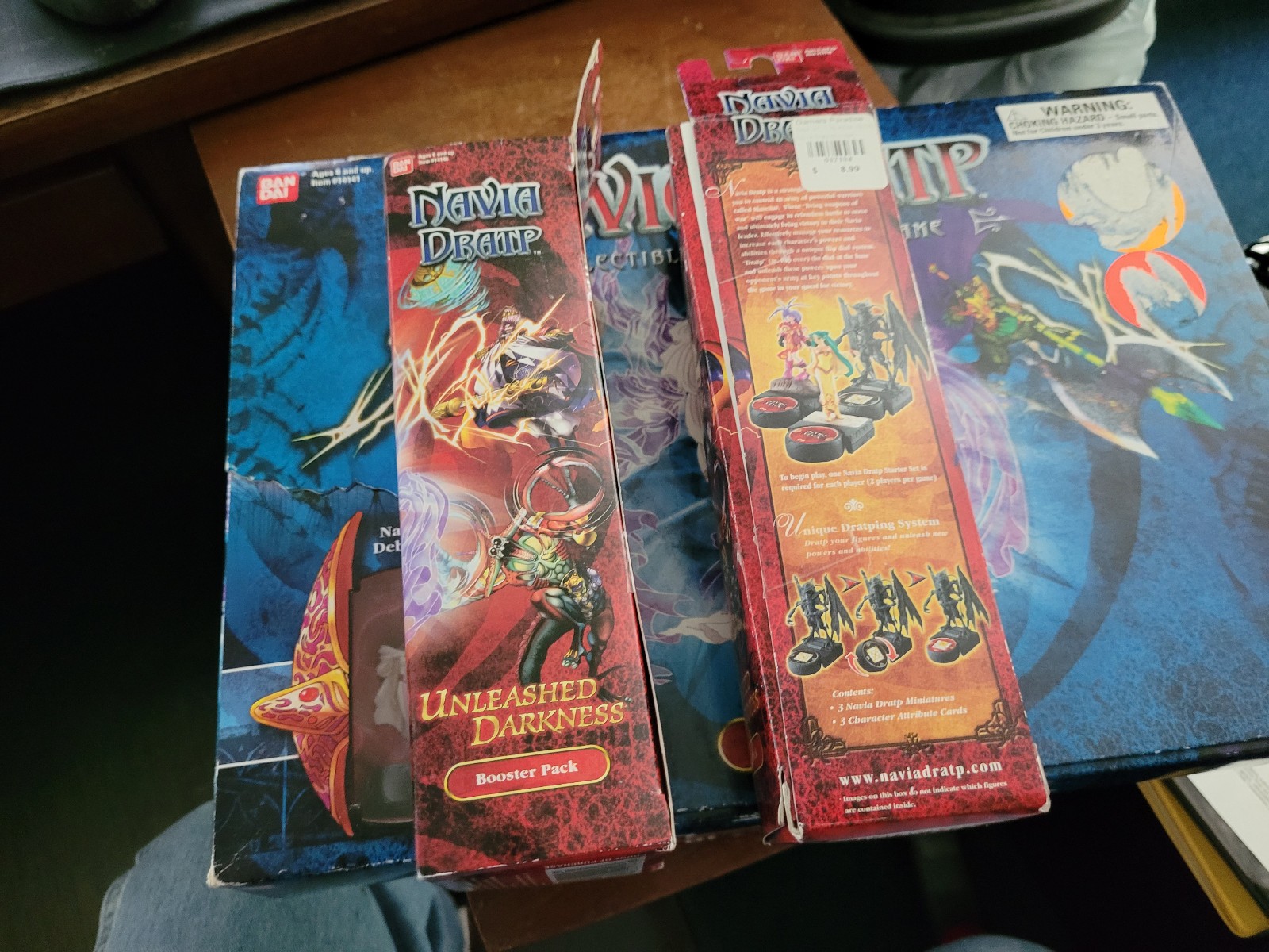 Navia Dratp Collectible Miniatures Game Starter Set + 2 Booster Packs