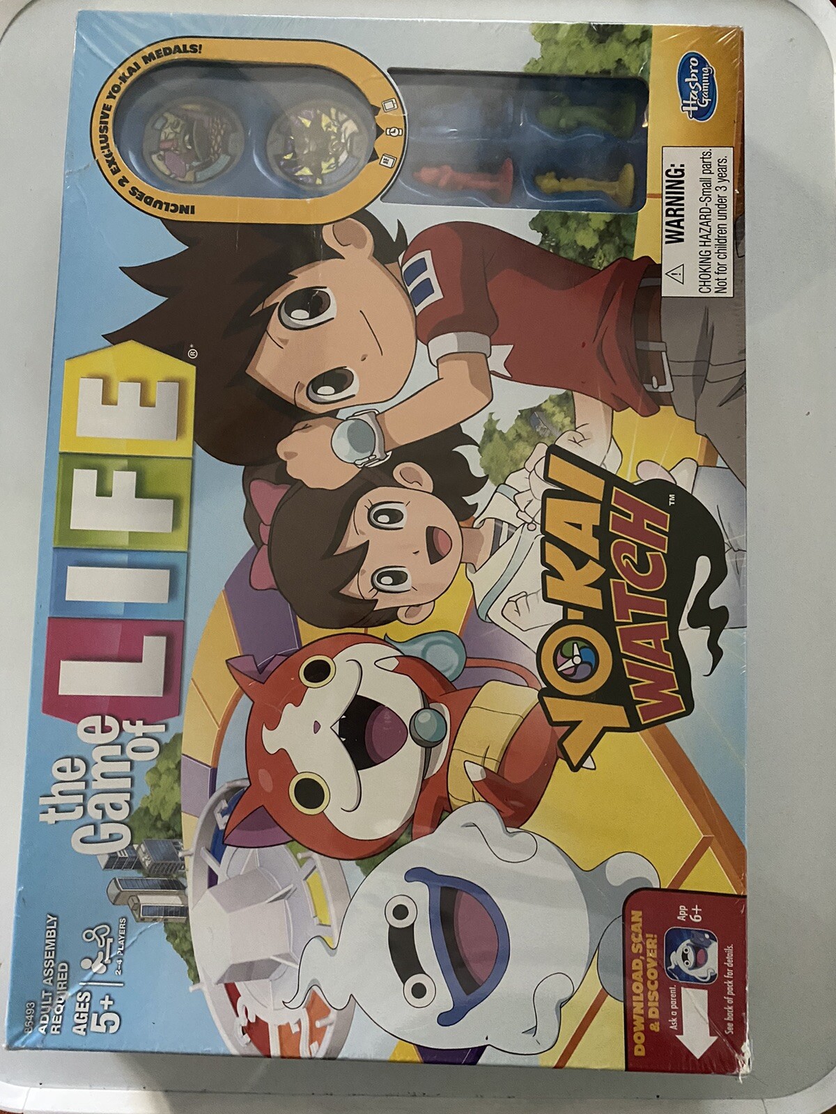 The Game of Life Yo-kai Yokai Watch Edition Board Game Hasbro Brand New / Sealed