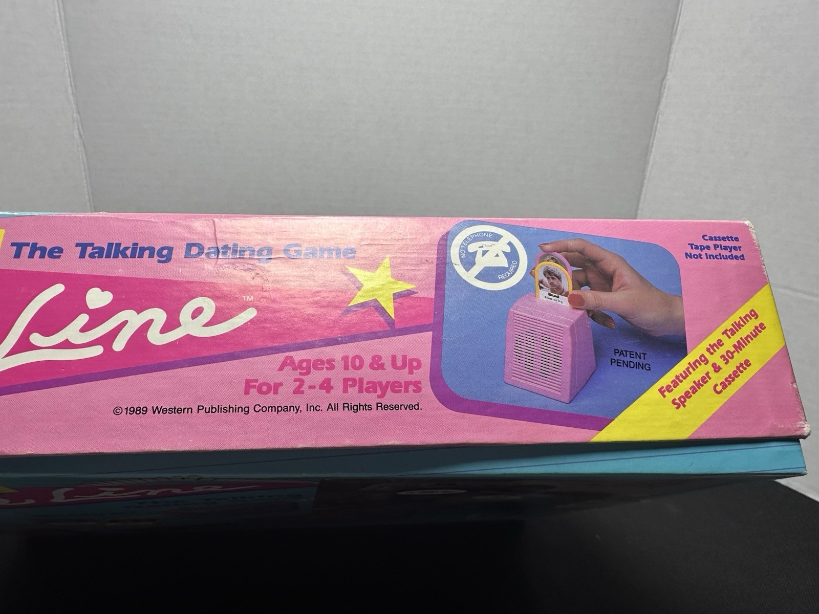 Vintage 1989 Girl Talk Dateline Game COMPLETE Golden Board Game EUC RARE