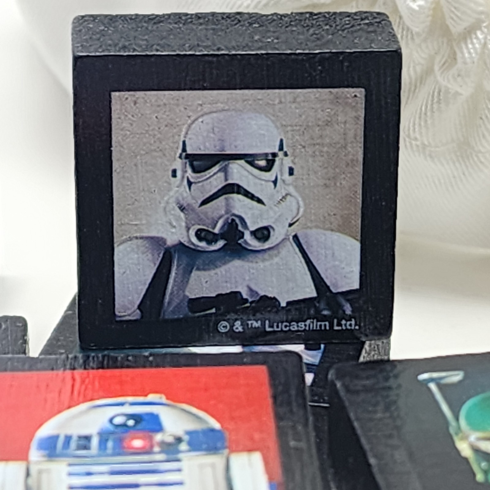 Star Wars Qwirkle European Edition Strategy Board Game Schmidt 2015 Complete OOP