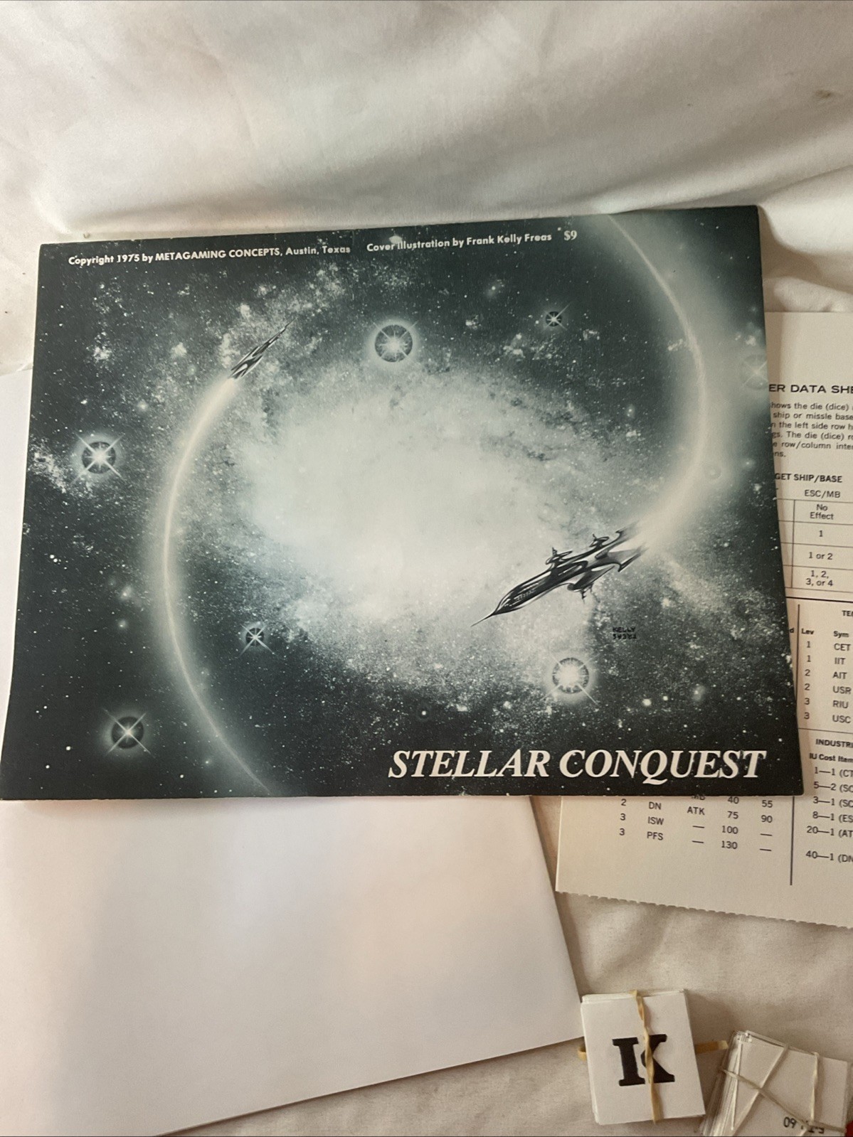 Stellar Conquest 1975 Metagaming Game of Conflict 1st Ed COMPLETE