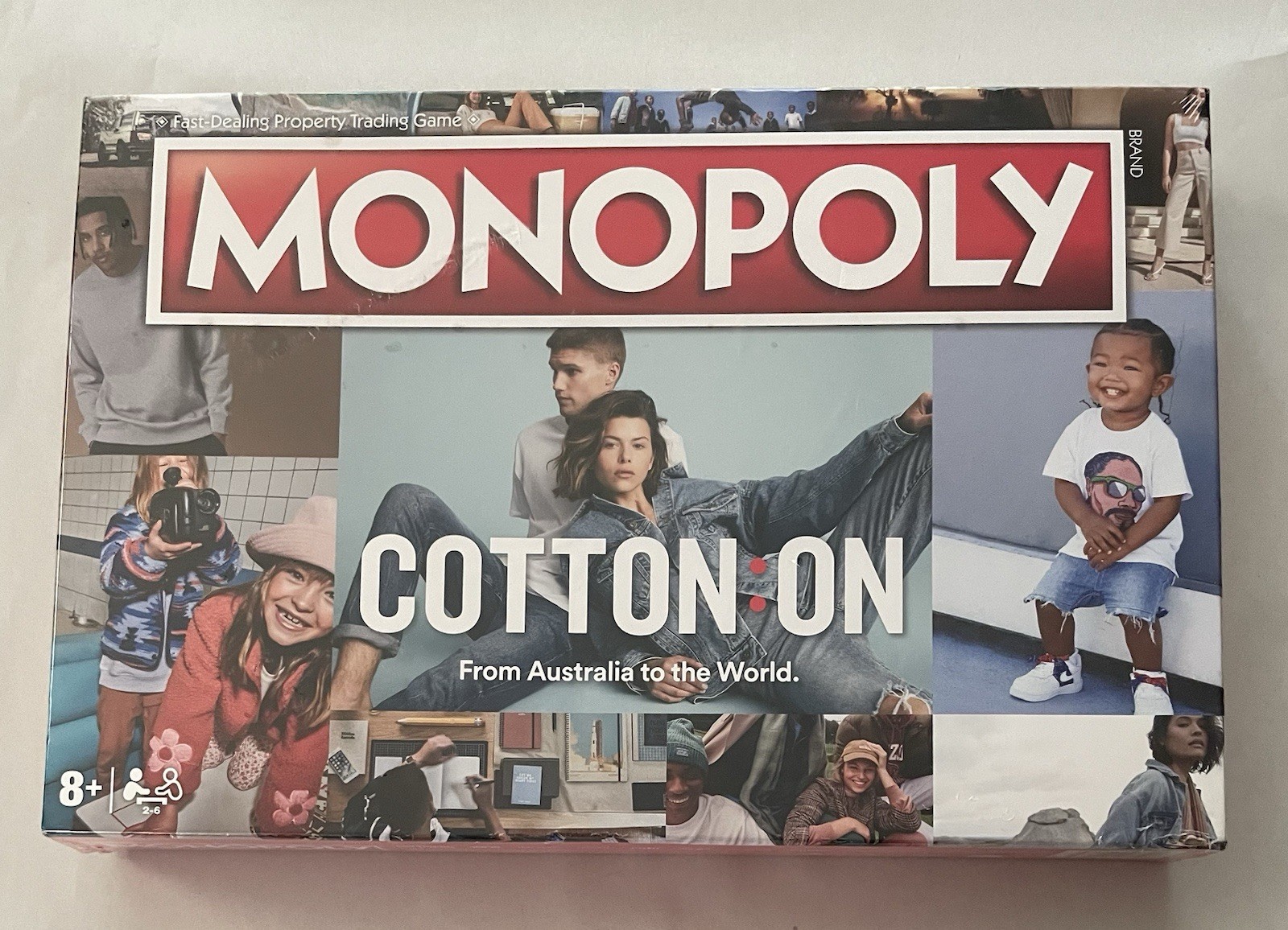 Monopoly Cotton: On From Australia to the World Board Game (New—In Shrinkwrap)