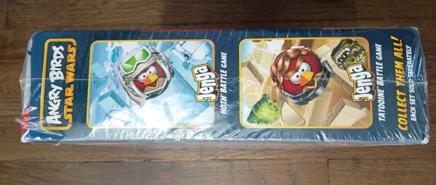 Angry Birds Star Wars Jenga Death Star Game NEW/Sealed **See Pics Of Packaging*
