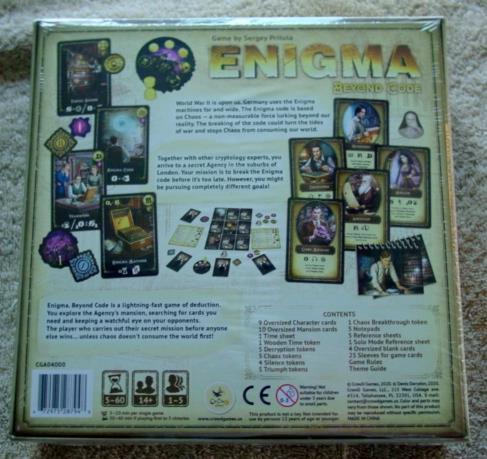 Crowd Games – Enigma: Beyond Code – Lightning Fast Game of Deduction (SEALED)