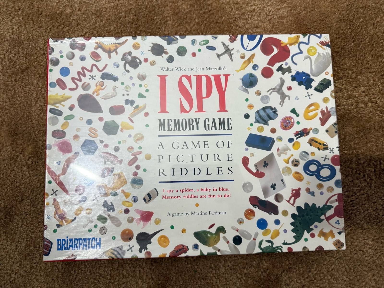 NEW SEALED!! Briarpatch I Spy Memory Game: A Game Of Picture Riddles VTG 1995
