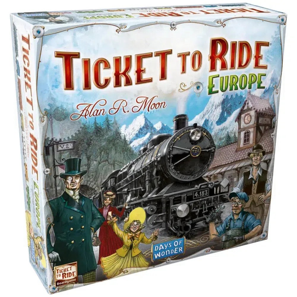Ticket to Ride: Europe – Strategy Civilization Board Game for Family, and Adults