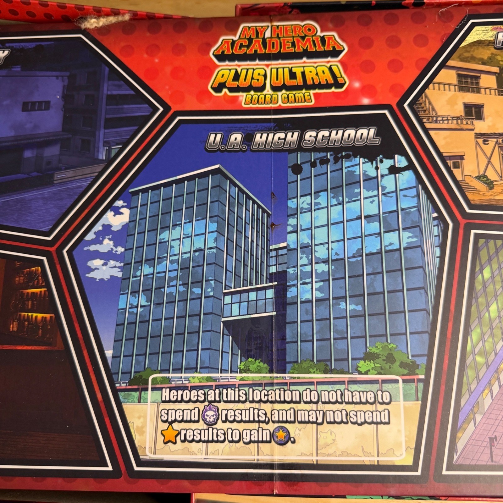 My Hero Academia Plus Ultra Board Game Dice Strategy OS Multi Anime