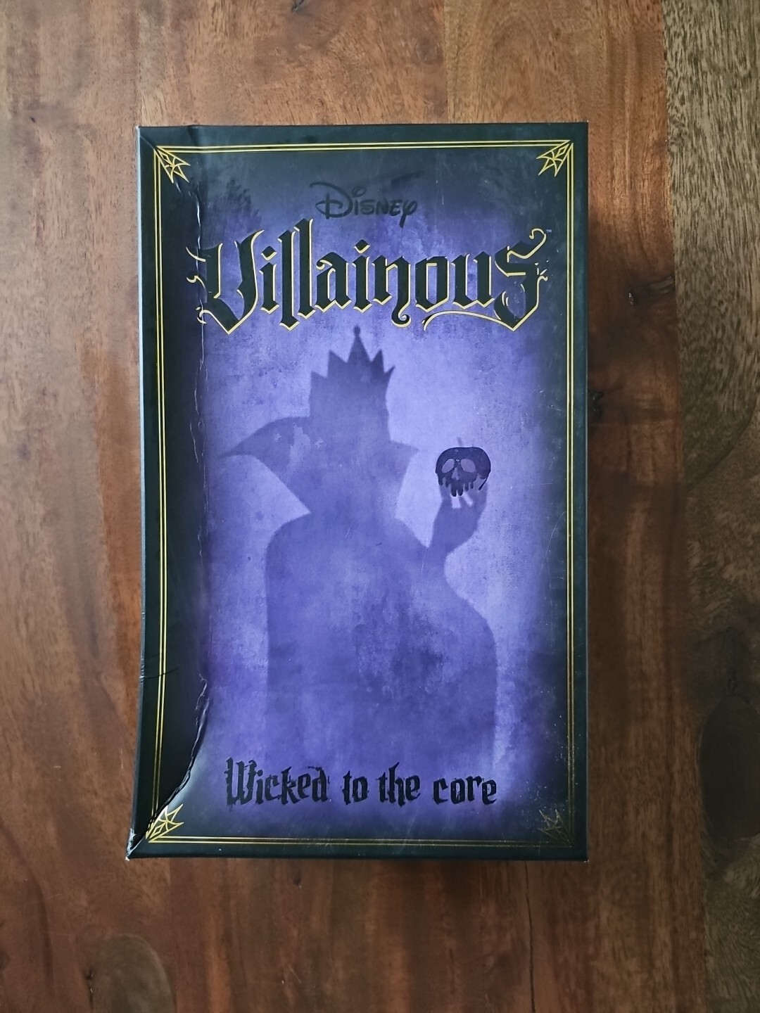 Ravensburger Disney Villainous: Wicked to The Core Board Game- Open Box