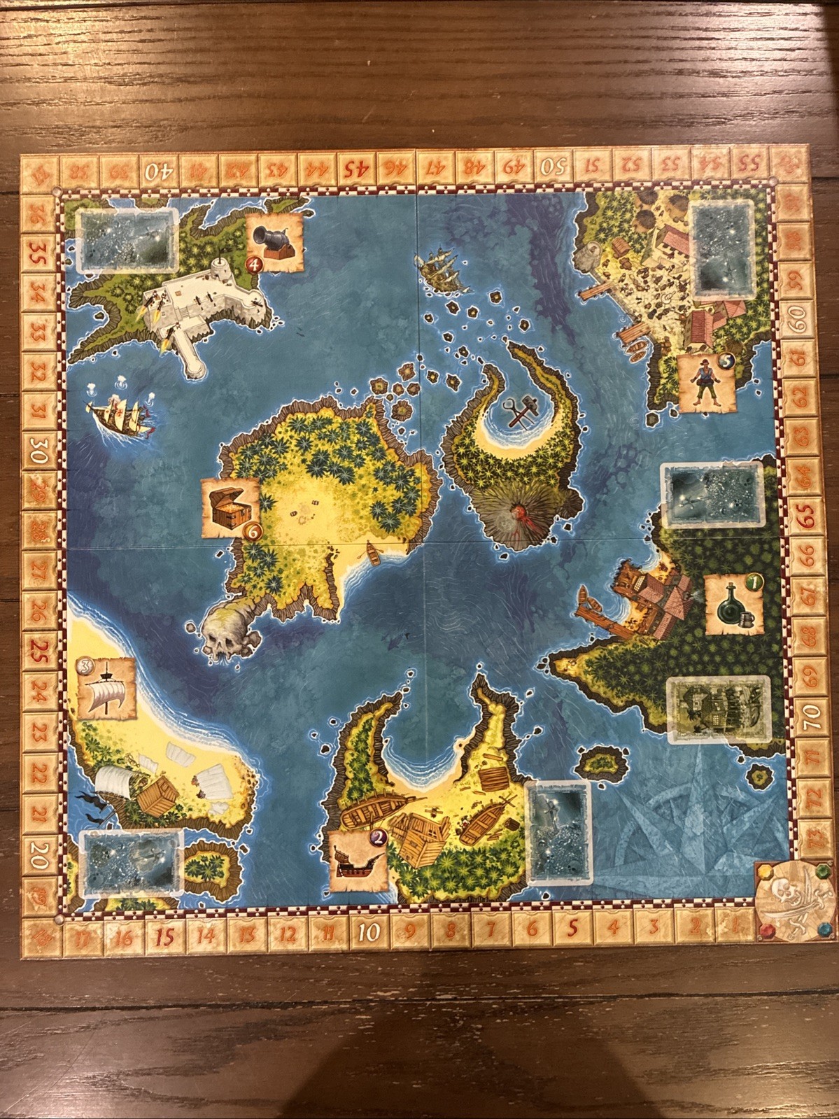 Pirate’s Cove Board Game Days of Wonder 98% Pieces Complete Great Shape!!!