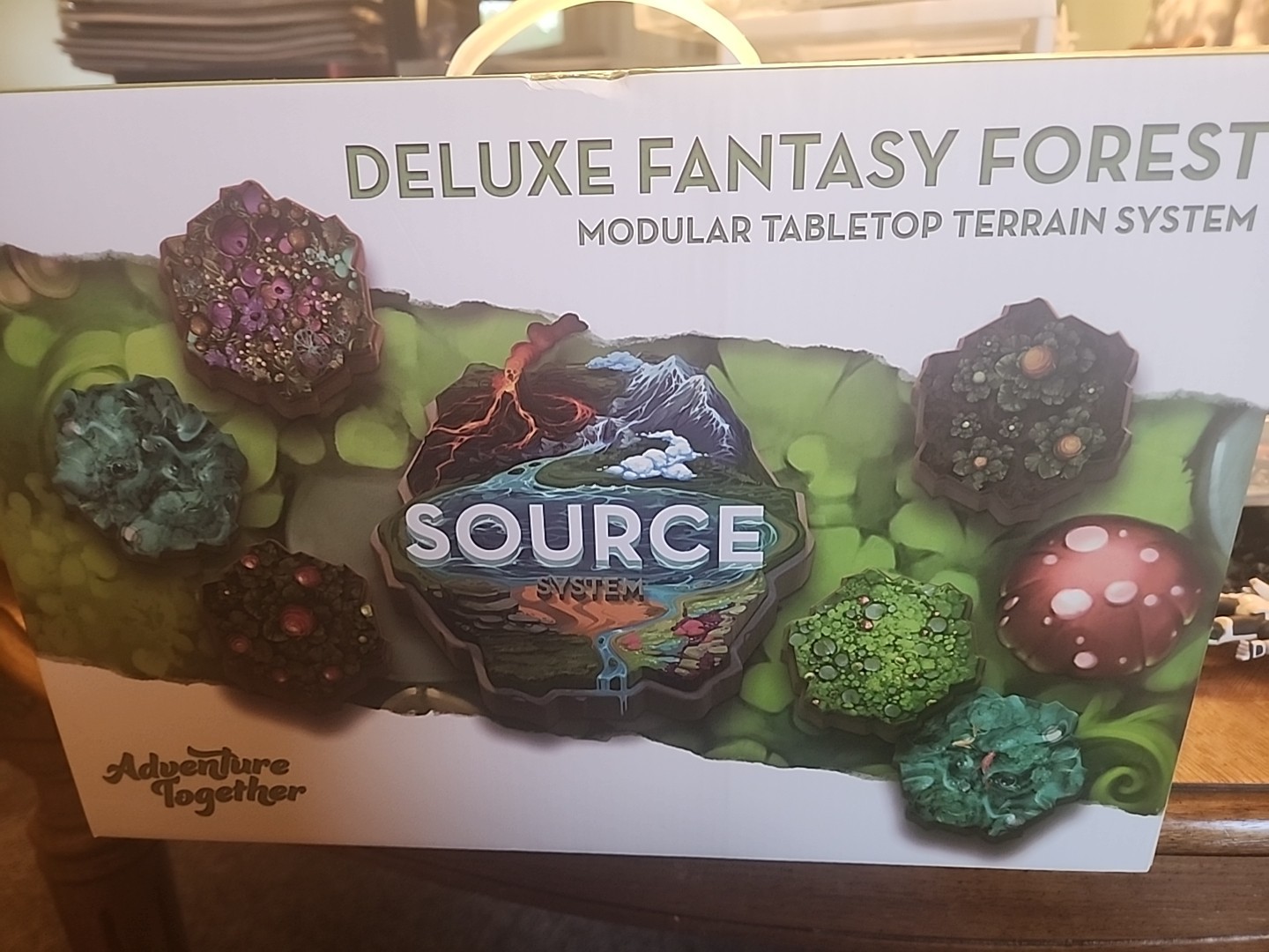 Kickstarter-Adventure Together Source Deluxe Fantasy Forest Modular terrain d&d
