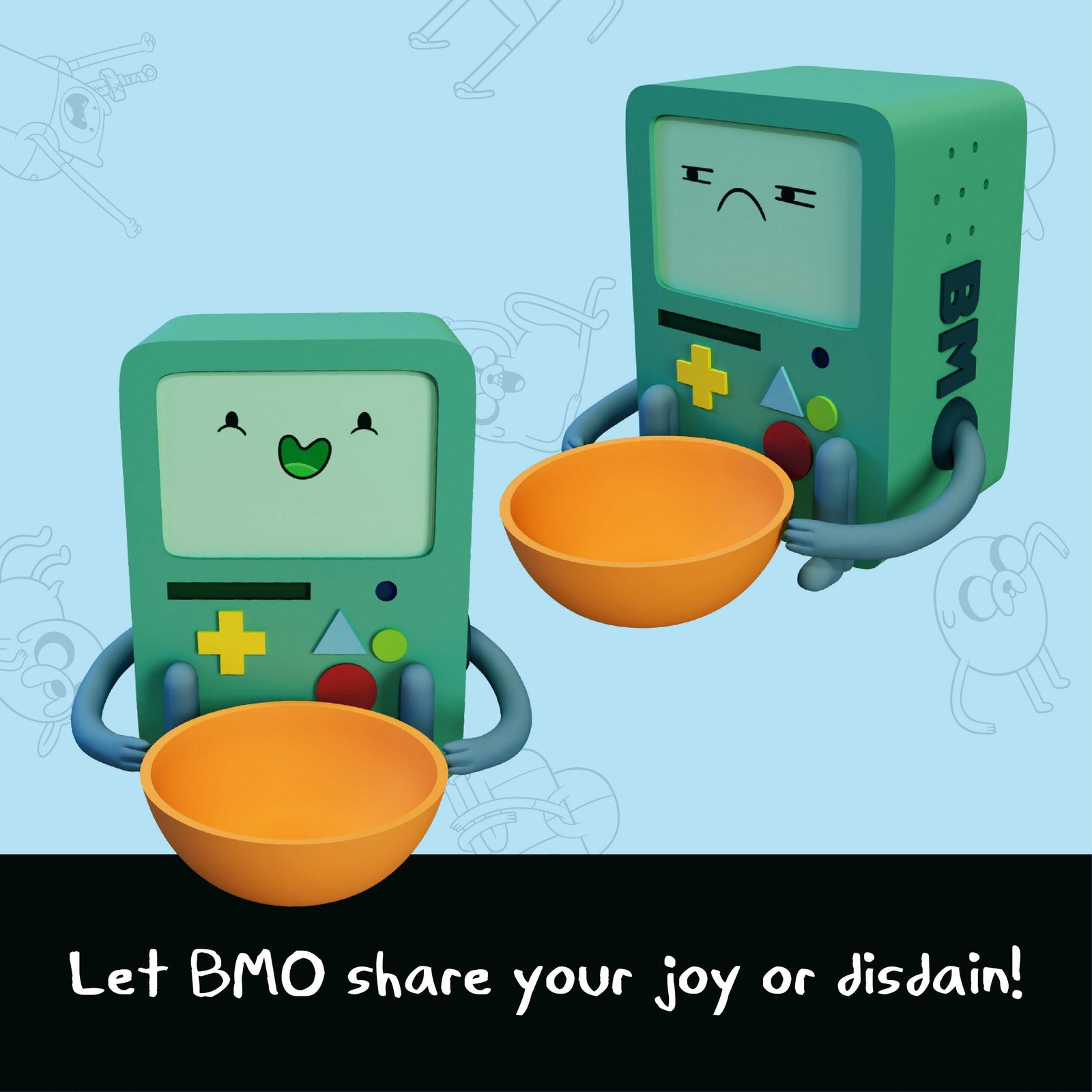 Adventure Time Card Wars: BMO Variant Faceplates (Kickstarter Exclusive)