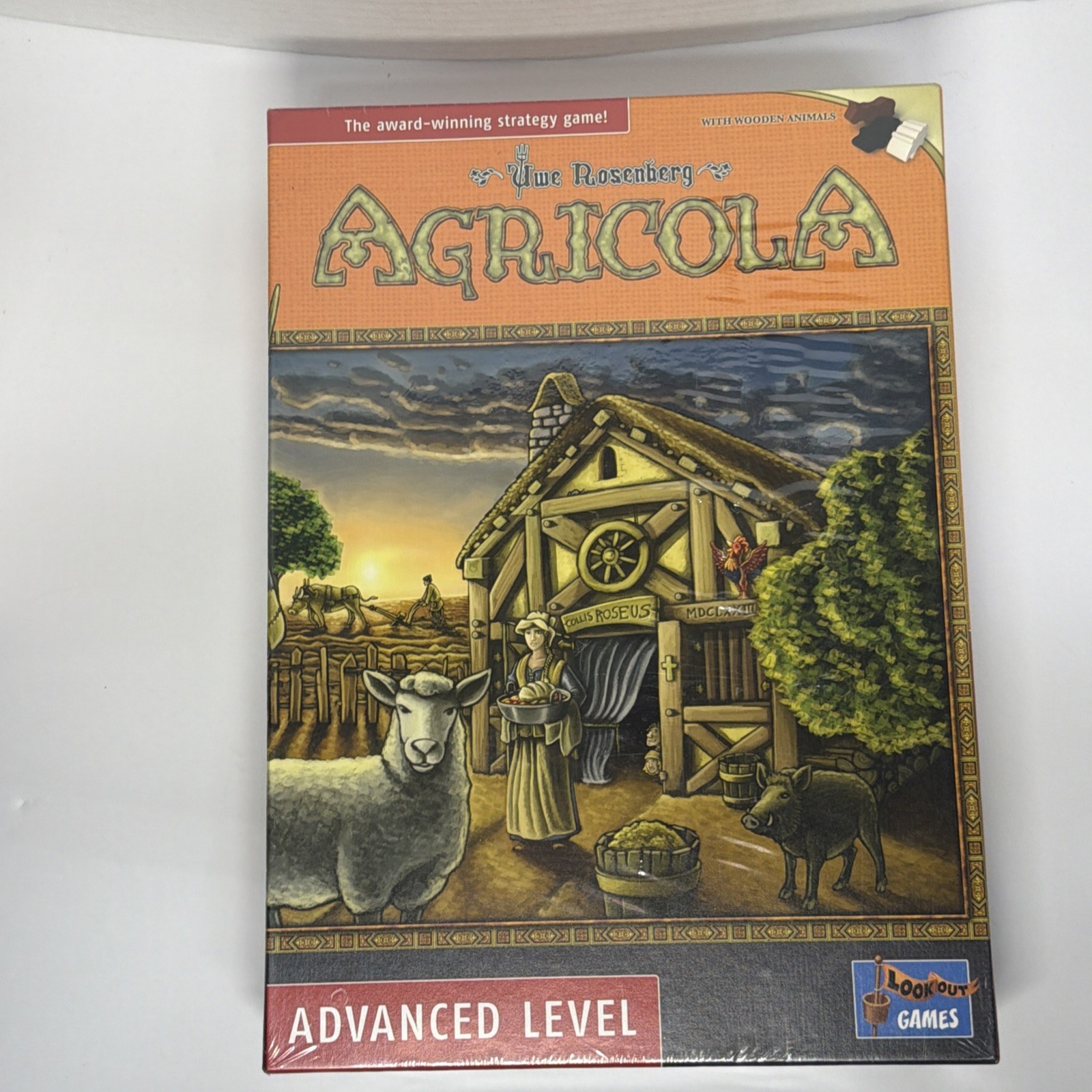 Lookout Games Agricola Game Board – MFG3515 *Perfectly Sealed*
