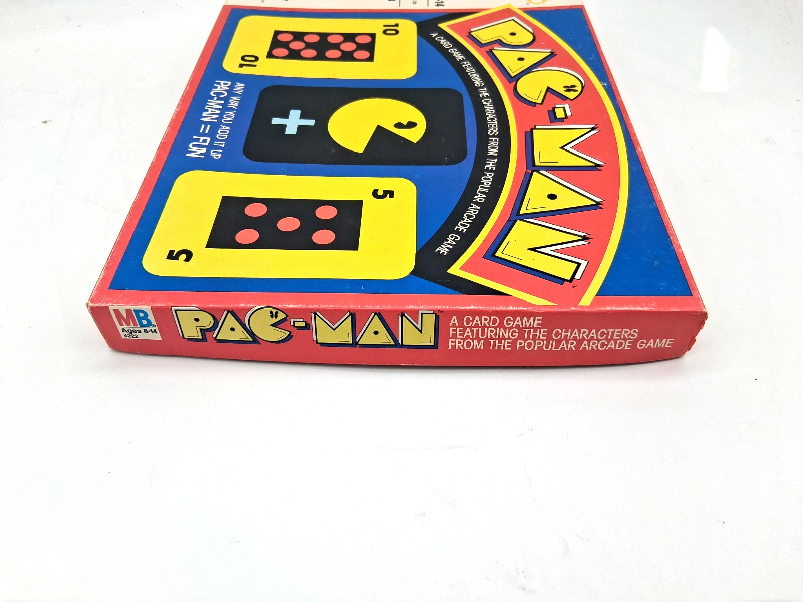 Vintage 1982 Pac-Man Card & Board Game Milton Bradley Complete Arcade Classic