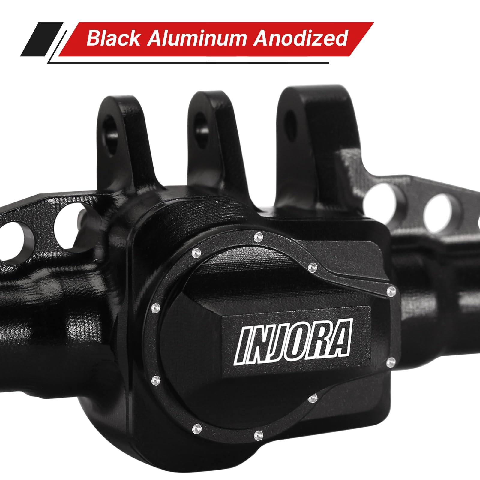 Front&Rear Axles +4mm Extended Aluminum TRX4M 1/18 RC Crawler 4M-61FR INJORA