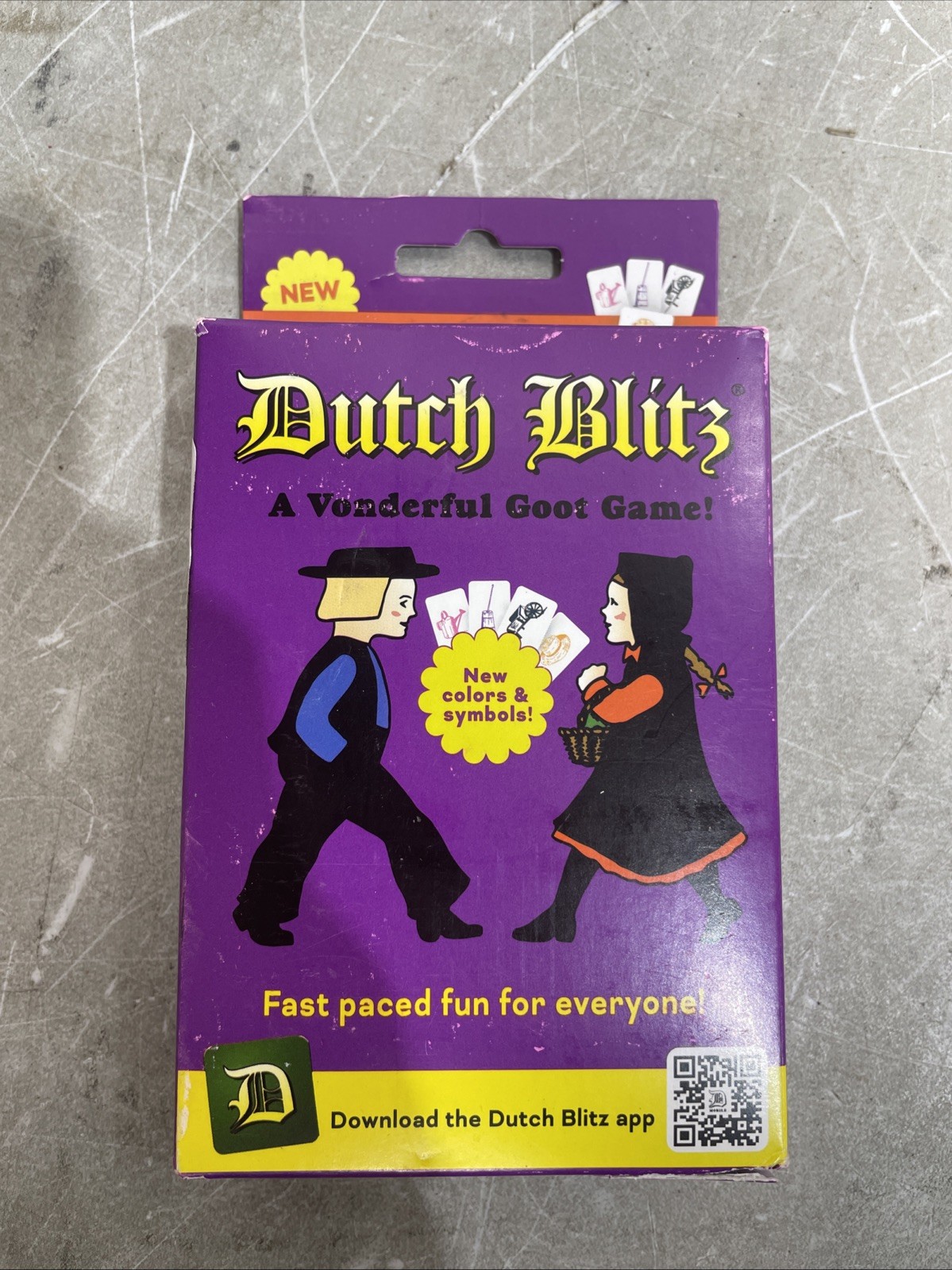 Dutch Blitz-Purple Expansion Pack Contents: 160 Cards & 1 Rule Sheet