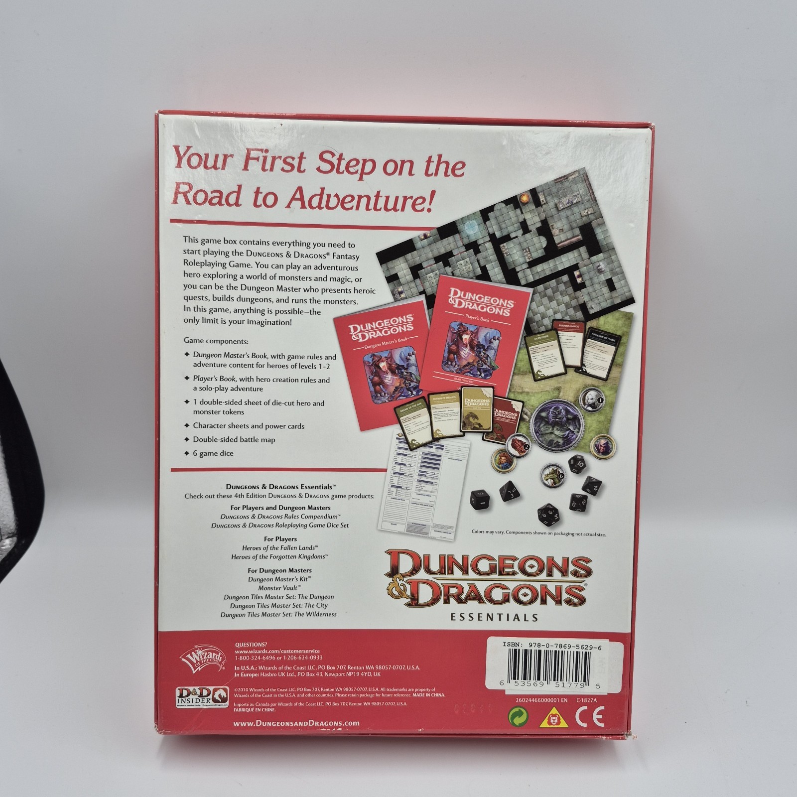 Dungeons & Dragons 2011 Starter Set Complete D&D Red Box