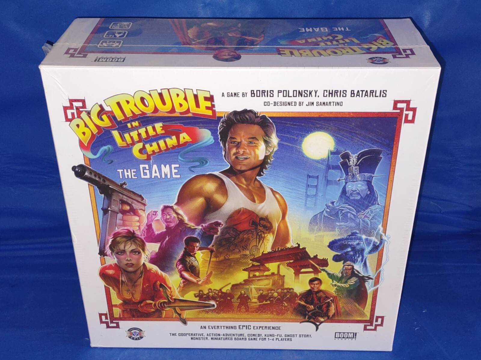 BIG TROUBLE IN LITTLE CHINA & LEGACY OF LO PAN BOARD GAME EVERYTHING EPIC