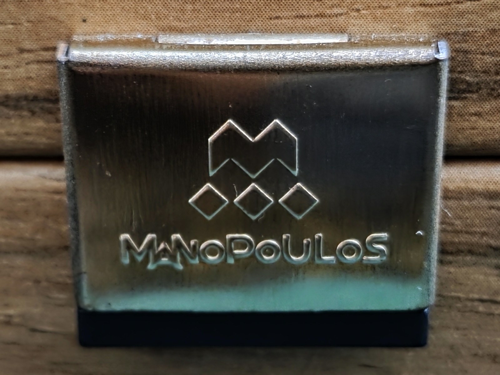 Manopoulos Luxury Domino Set in Wooden Case, Sealed, Medium Size Made In Greece