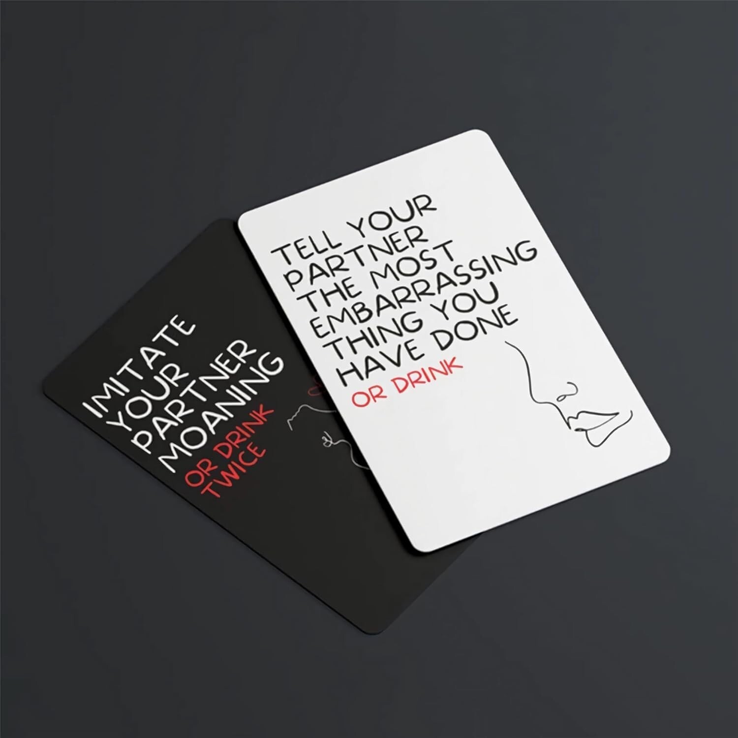 Excited and Exhausted Card Game Couple Erotic Drinking Games