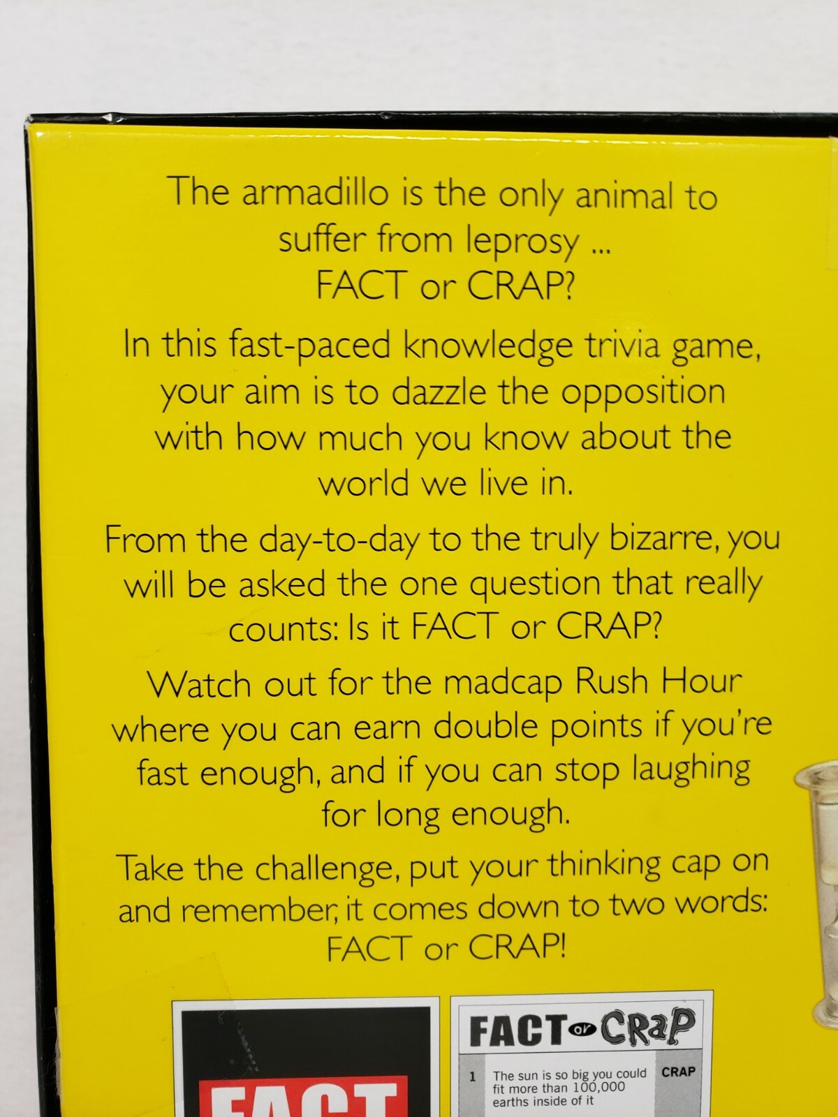 University Games Fact Or Crap Trivia Game Age 12 To Adult 3 – 8 Players