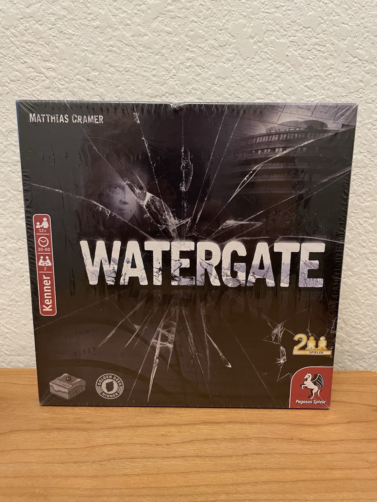 NEW Watergate Board Game (Matthias Cramer) Richard Nixon Scandal FACTORY SEALED