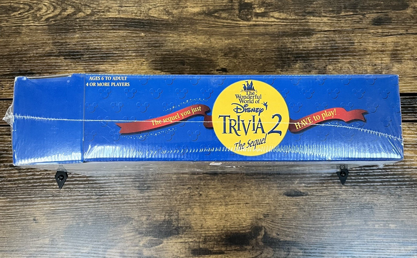 SEALED 2000 Mattel Wonderful World of Disney Trivia 2 The Sequel Board Game-NEW