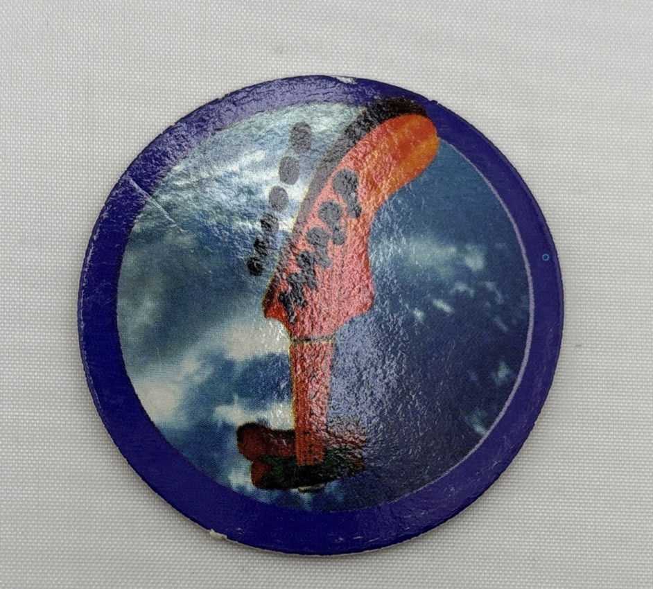 POGS/MILKCAPS Monster, Guitar, Anime, Poison, Cross, Set of 6. GUC