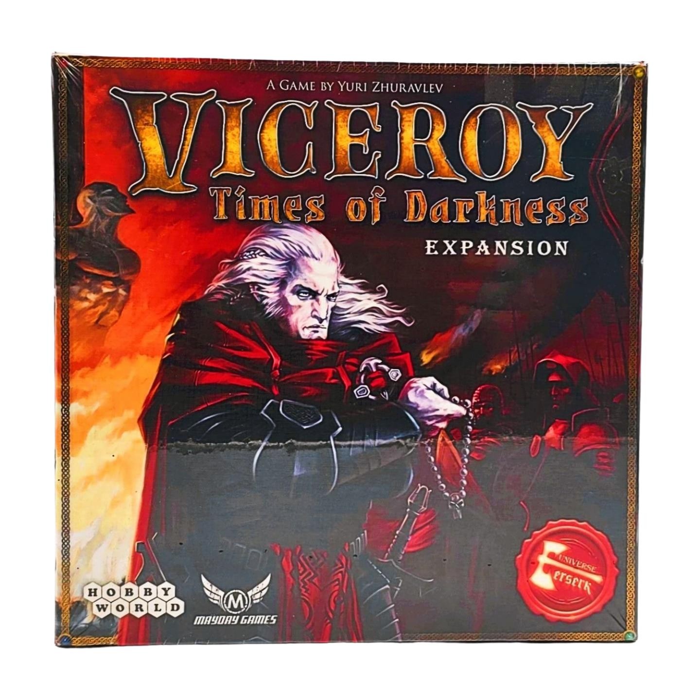 Viceroy Base Game + Time of Darkness Expansion by Hobby World – SEALED