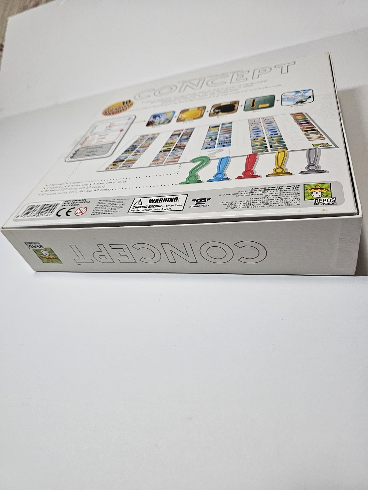 Repos Production Concept Strategy Board Game Golden Geek Award 4+ Players 2014
