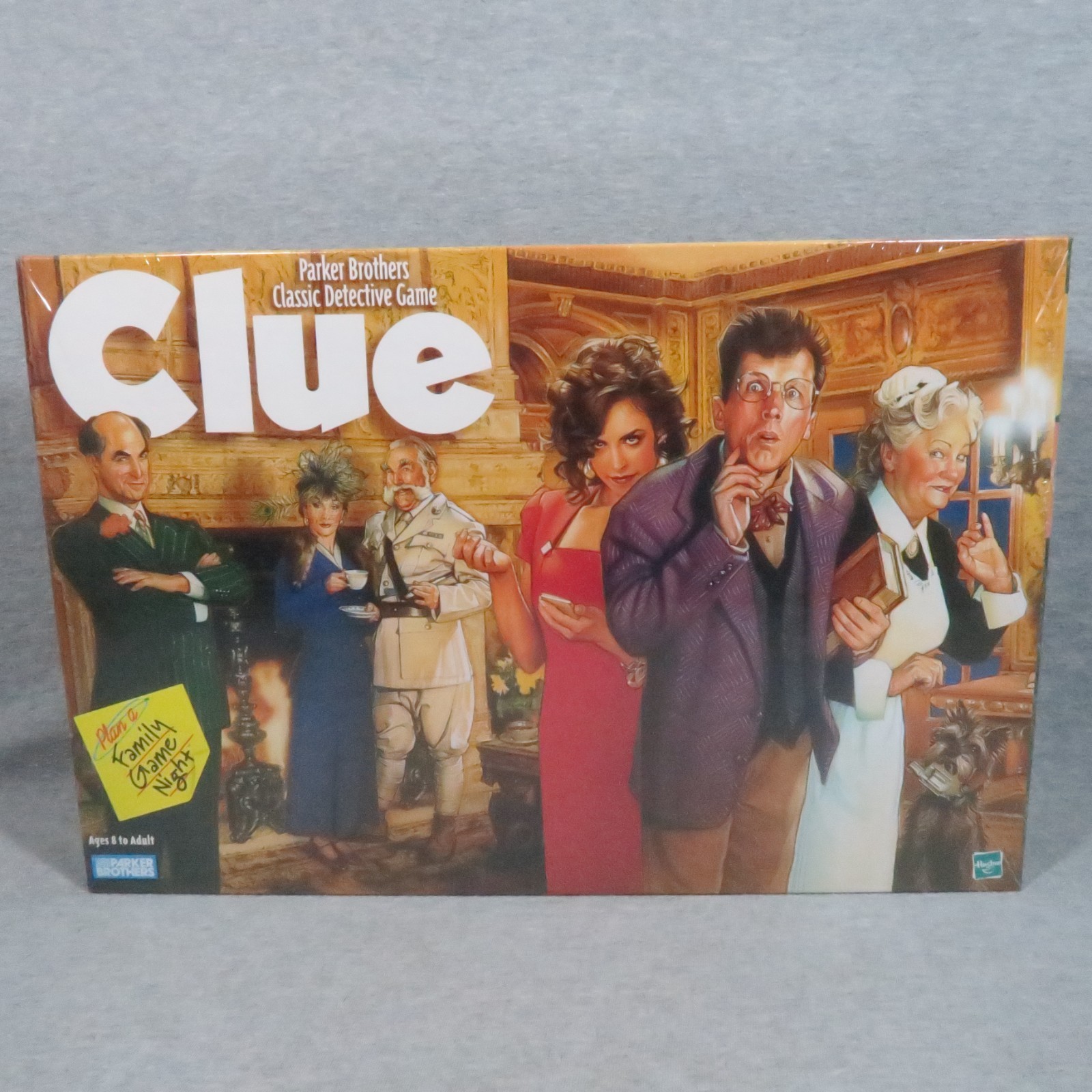 Clue Board Game 1998 Parker Brothers Detective Sealed Box 3-6 Players Ages 8+