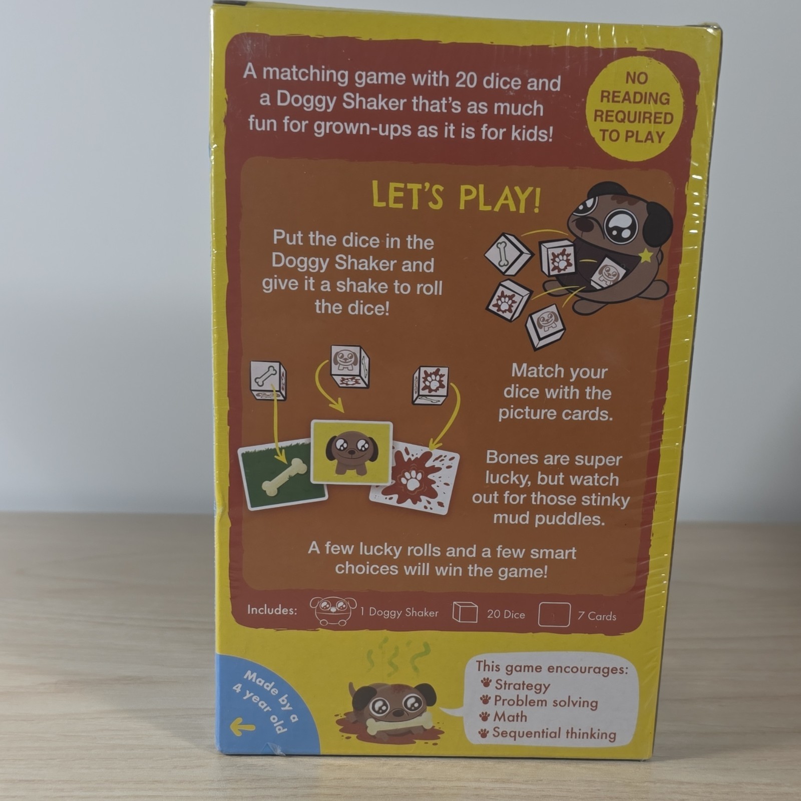 Kitten Games You Little Stinker Picture Matching Game Dice Doggy Shaker 4+ 2-5