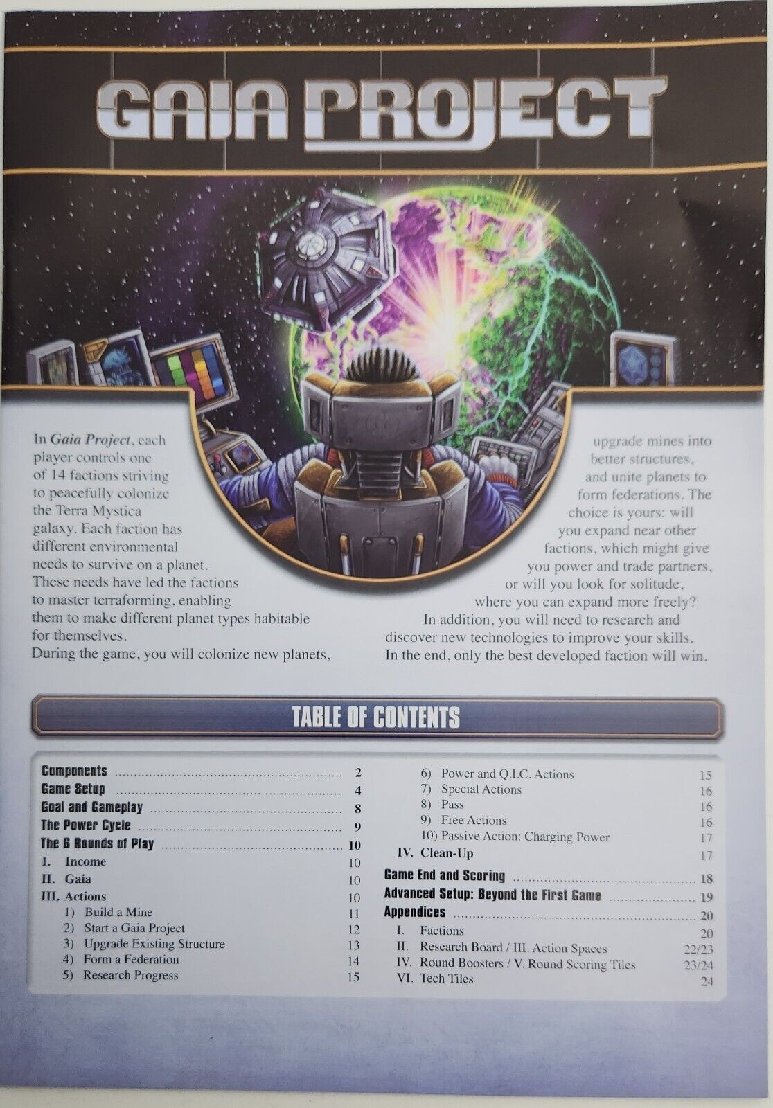 Gaia Project boardgame by Capstone Games SEALED