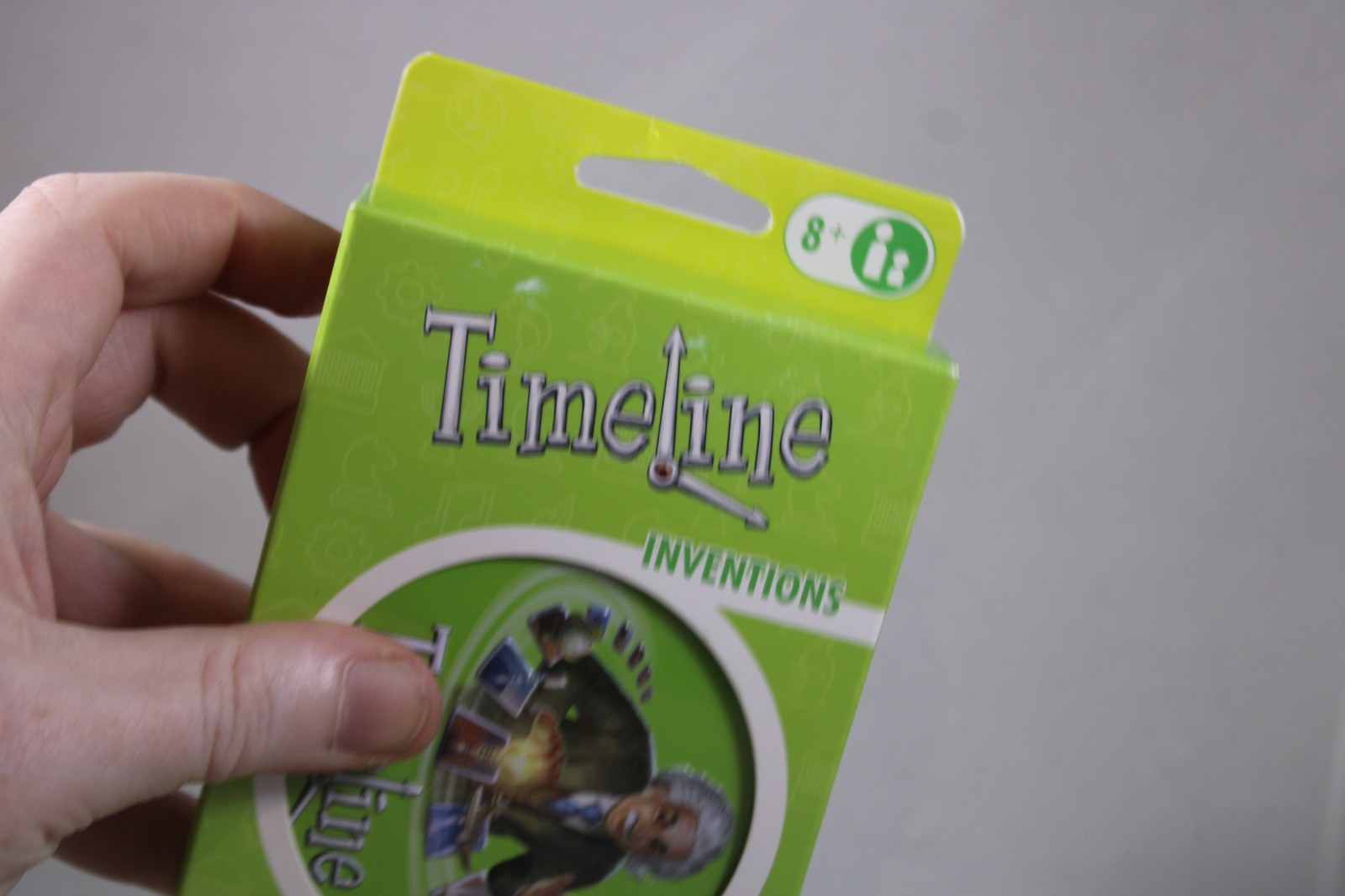 Timeline Inventions Card Game Zygomatic Asmodee Frederic Henry Round Tin NEW