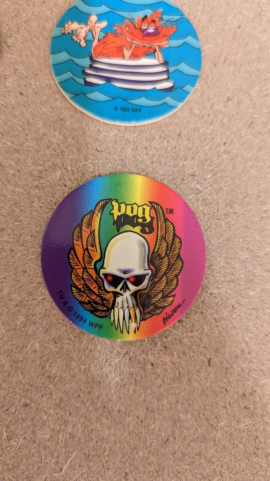 (Lot Of 17) The Original Pog Milkcaps POG Branded Mix Of Series I And II 1994