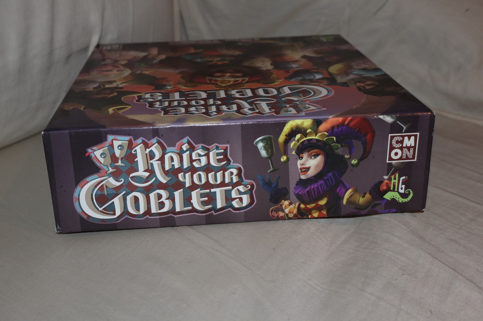 Raise Your Goblets Game Of Toasts Board Game Complete CMON Horrible Games