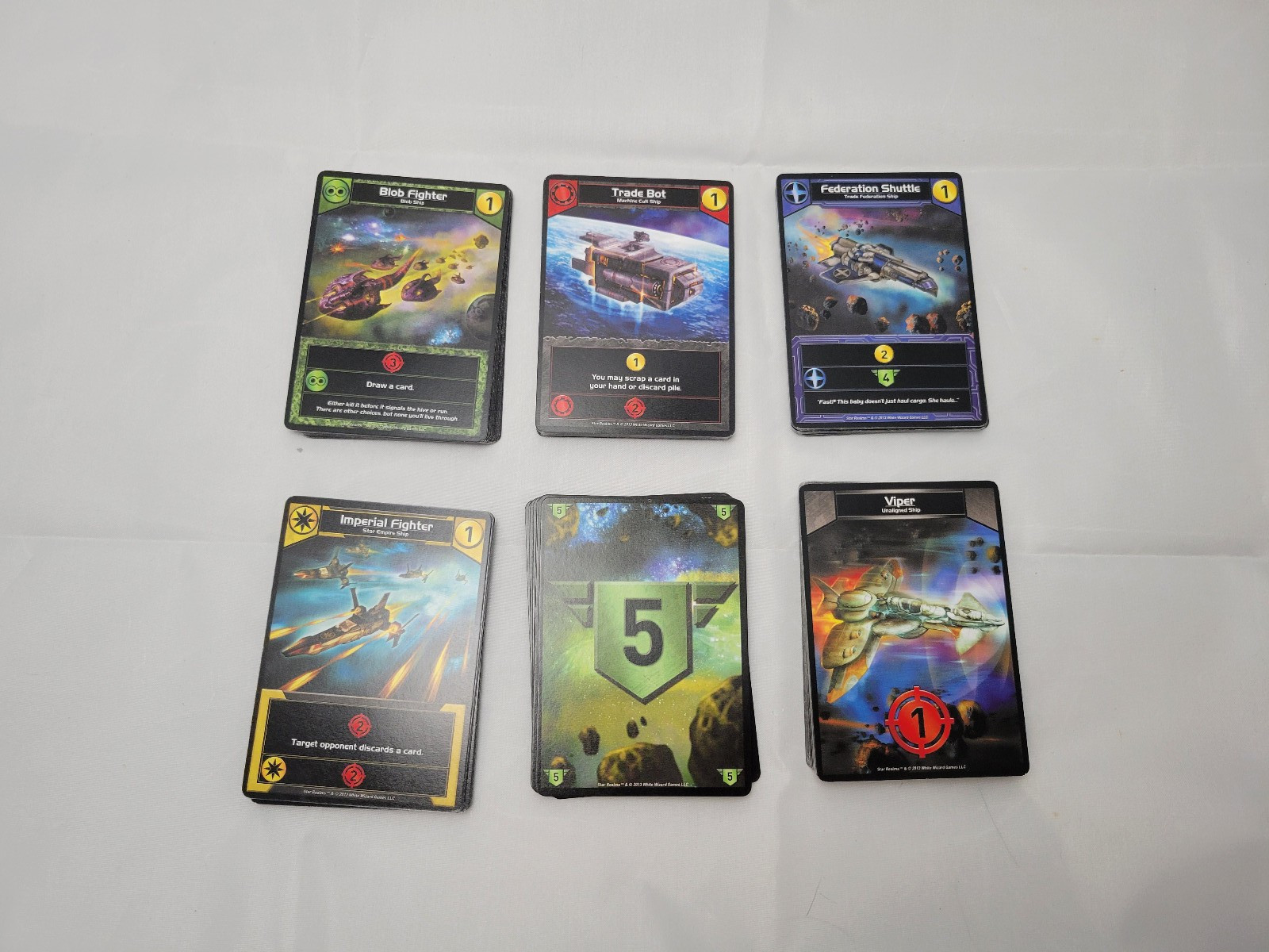 Star Realms Deckbuilding Card Game, plus Promo Cards and 2 Expansion Packs
