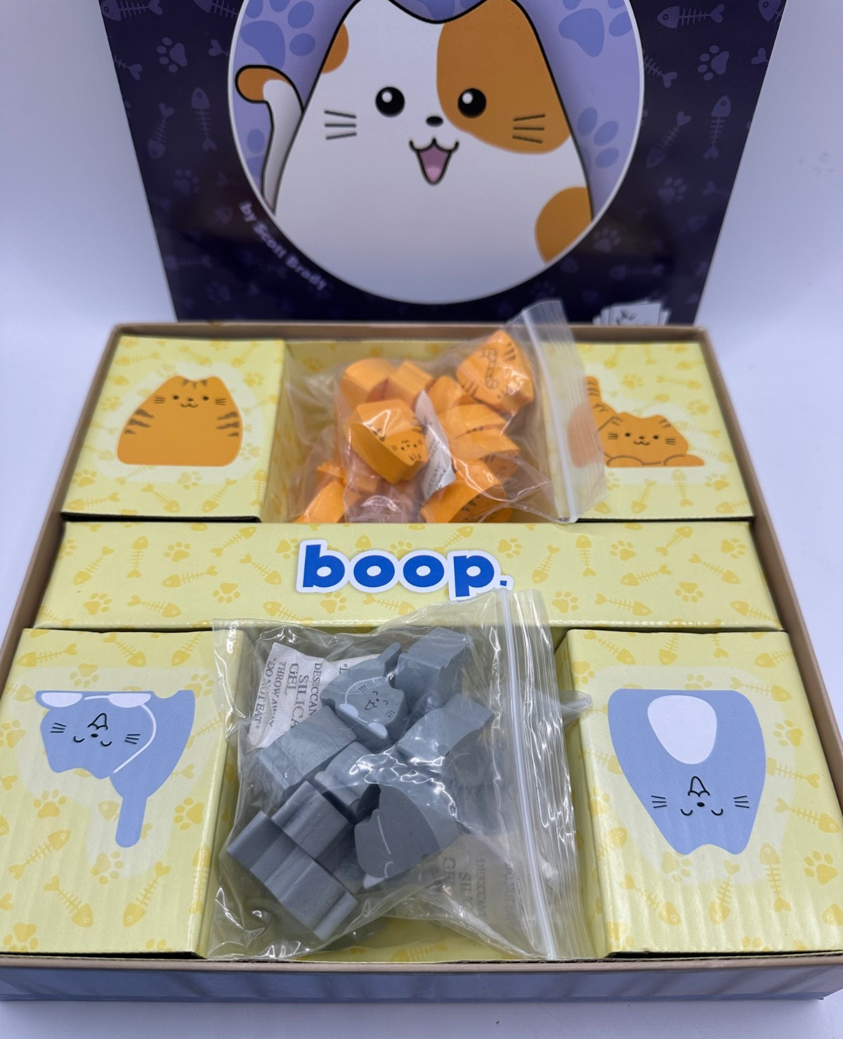 Boop A Very Thinky Game for 2 Clever Cats Smirk & Dagger Games COMPLETE