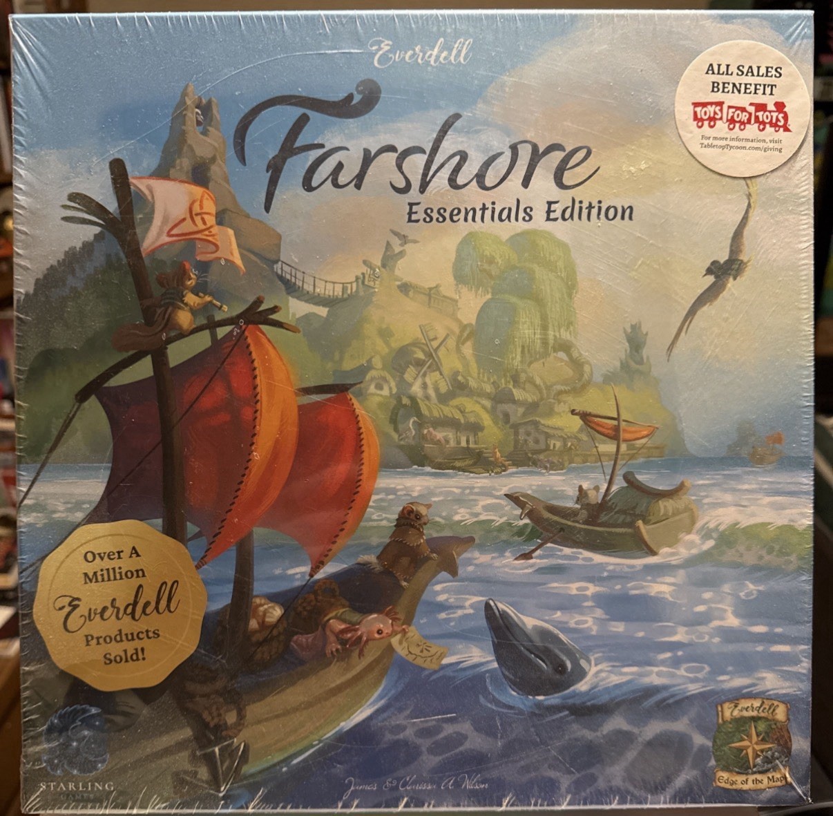 Everdell Farshore Essentials Edition Game – New, Sealed – Ships Fast