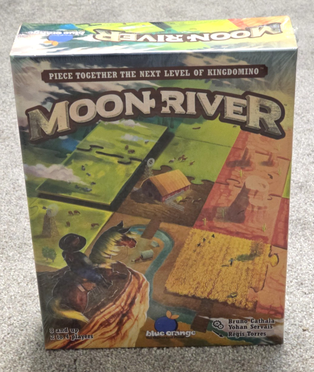 Moon River Board Game -Kingdomino Game System-Blue Orange NEW Sealed Unopened