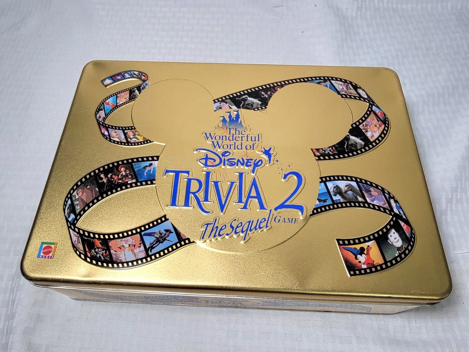 The Wonderful World of Disney, Trivia 2 The Sequel Game, Tin Box, 99.9% Complete