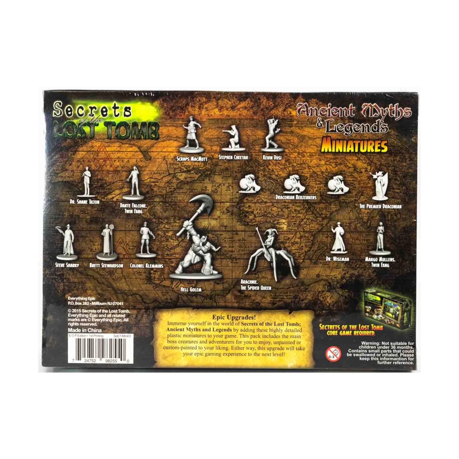 Everything Epic Boardgame Ancient Myths & Legends Miniatures (Painte SW (New)