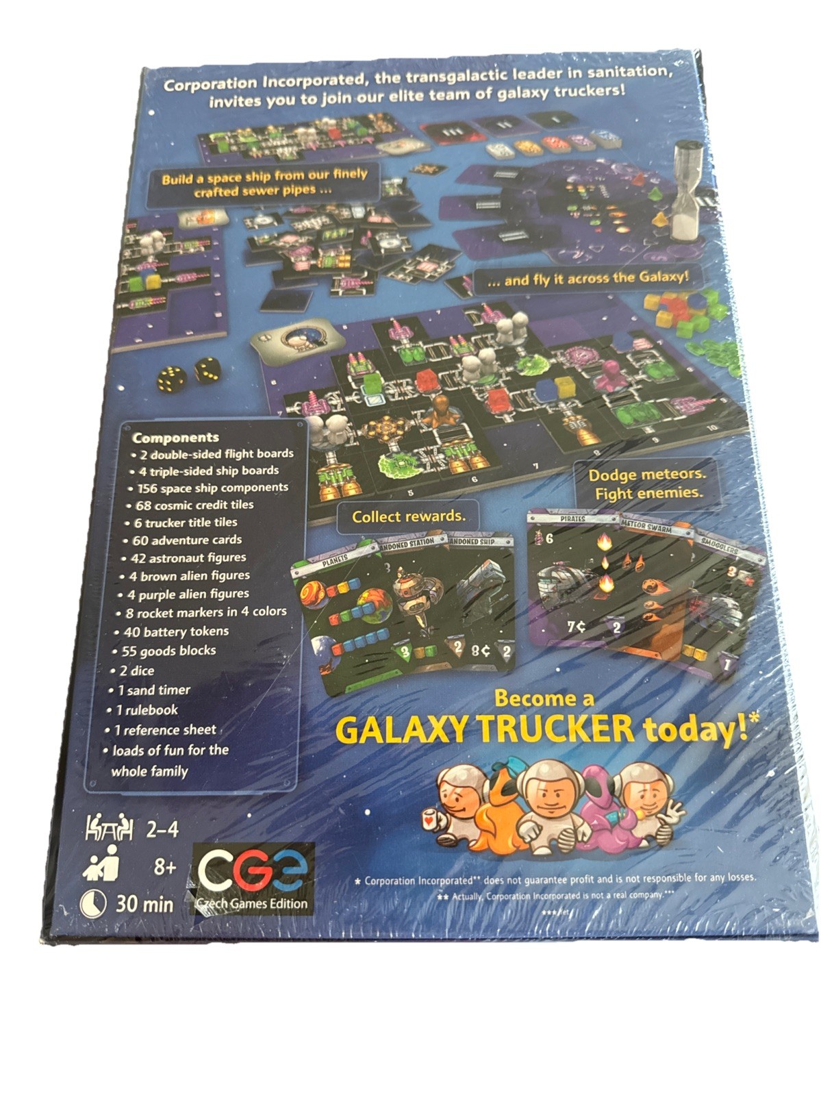 Galaxy Trucker Board Game 2nd Edition Czech Games CGE00061 New in Shrink