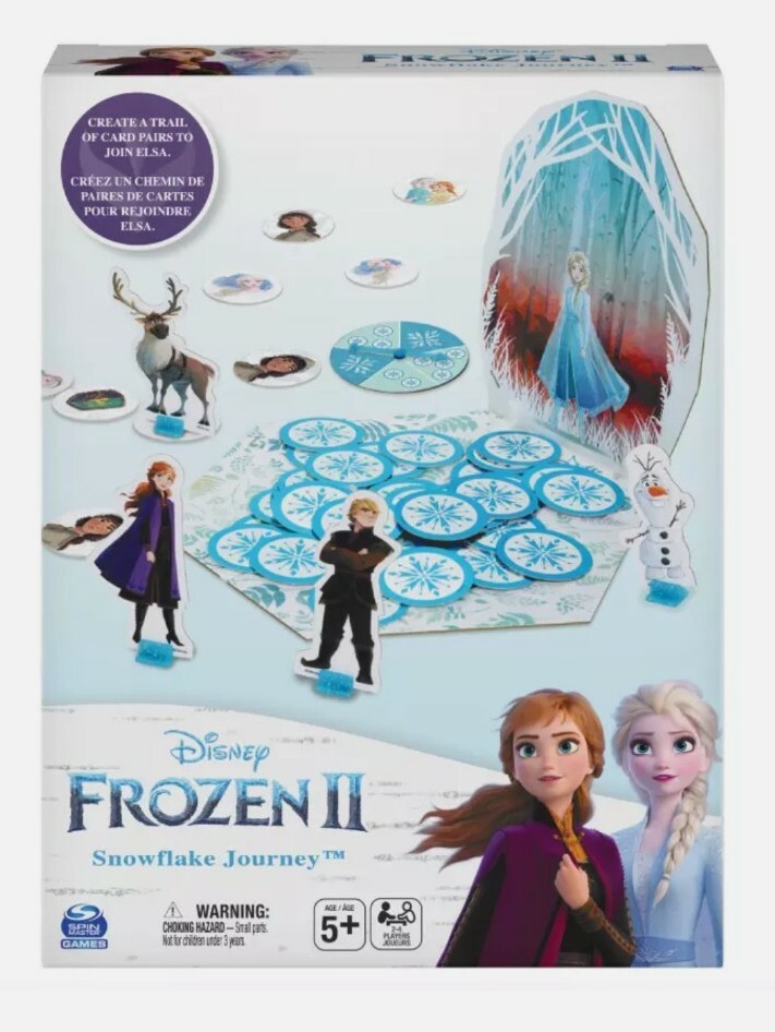 Disney FROZEN 2 Snowflake Journey Board Game