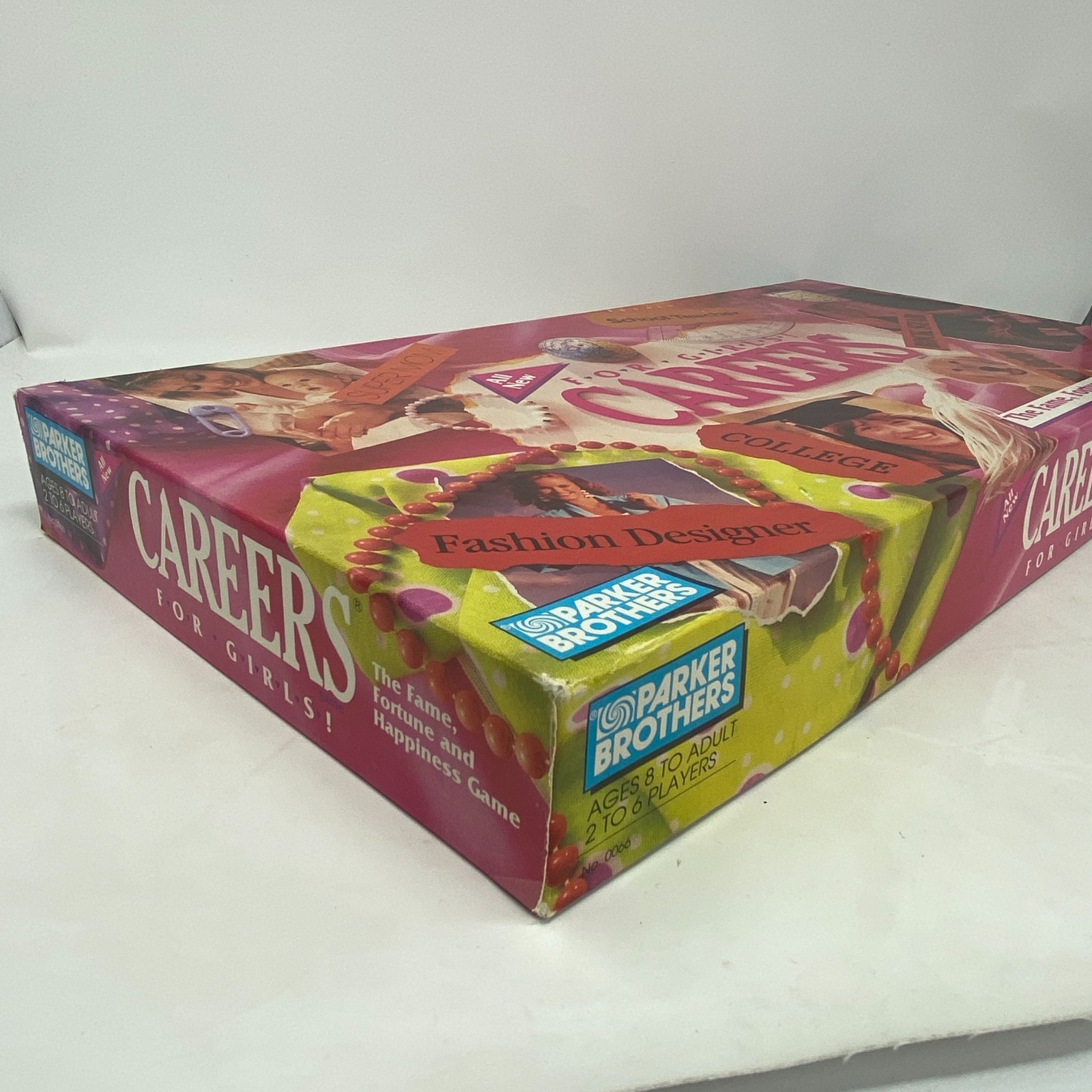 Vintage 1990 CAREERS For Girls Parker Brothers Board Game COMPLETE