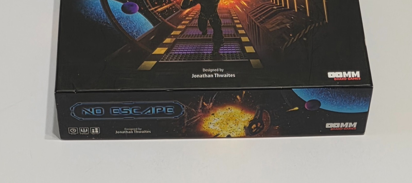 OOMM Games No Escape Board Game Maze-Building Dice Family 2-8 Players Ages 8+
