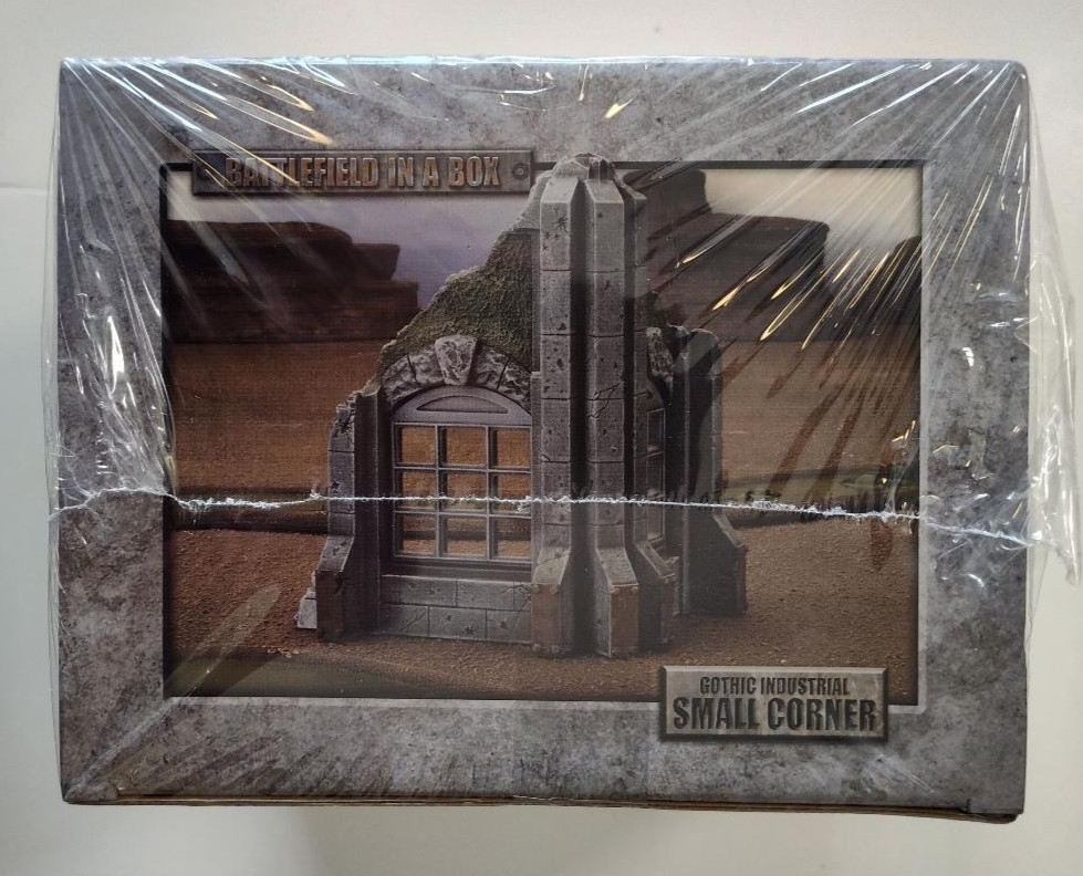 Battlefield in a Box Gothic Industrial Small Corner by Gale Force Nine (2020)